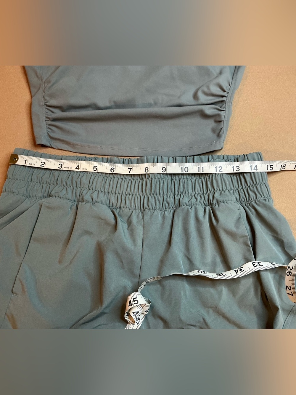 ๐ฅ Avia 2-Piece Athletic Set โ Sage Green / Black Lapis ๐ฅ - Picture 7 of 12
